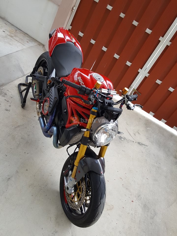 Ducati Monster 821 sang chanh hon trong goi do hang hieu - 2