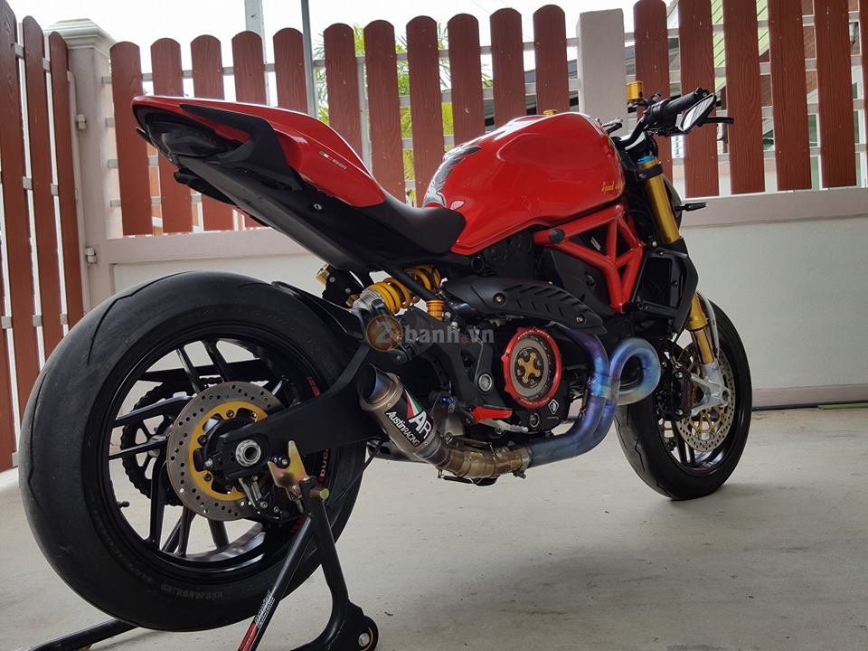 Ducati Monster 821 sang chanh hon trong goi do hang hieu - 9