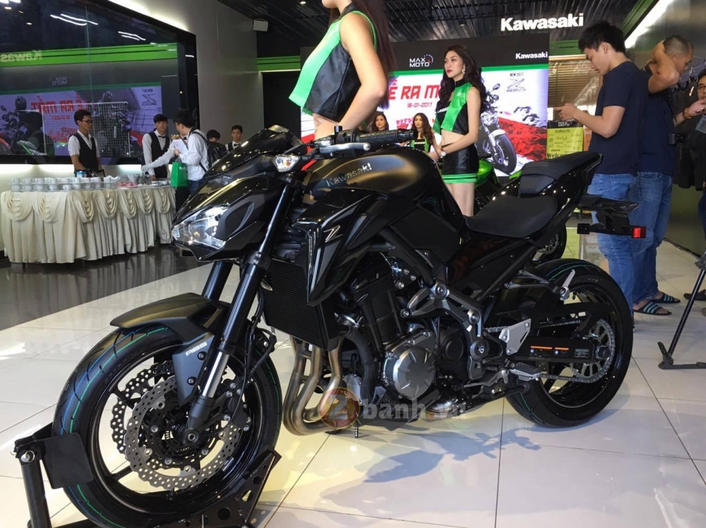 Kawasaki Viet Nam chinh thuc ra mat Z900 Z650 va Ninja 300 2017 - 2