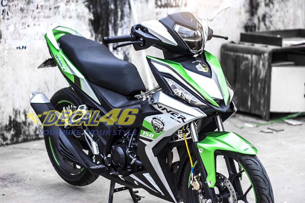 Tem winner 150 benelli chất chơi tết do decal 46 thực hiện