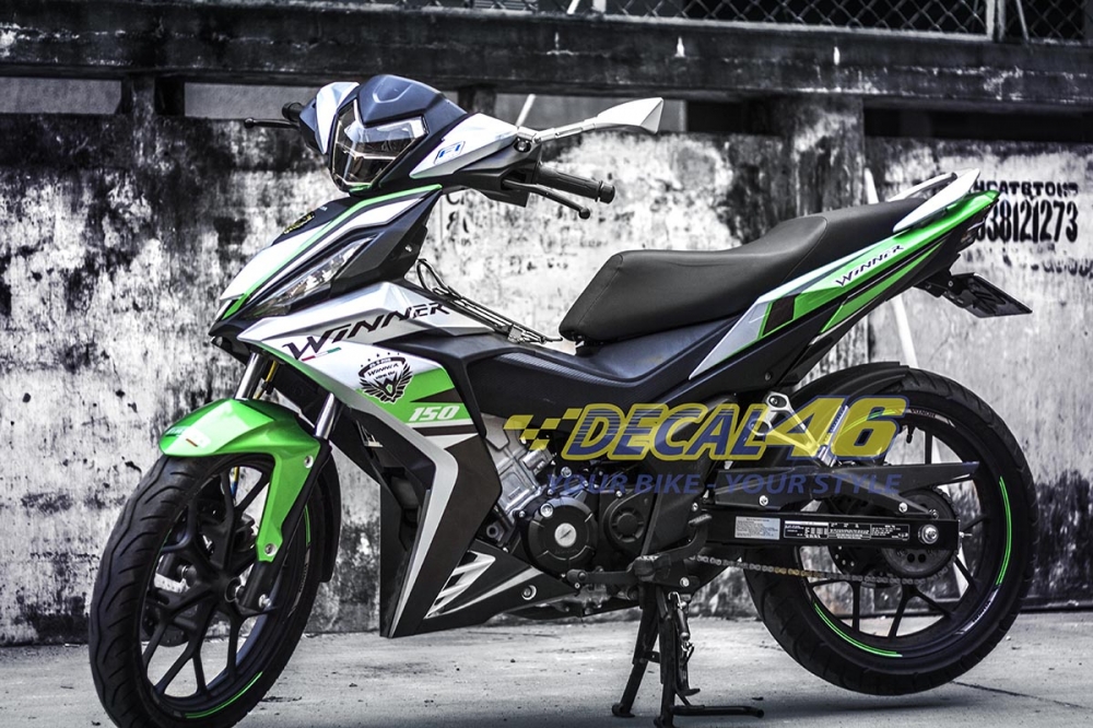 Tem winner 150 benelli chất chơi tết do decal 46 thực hiện