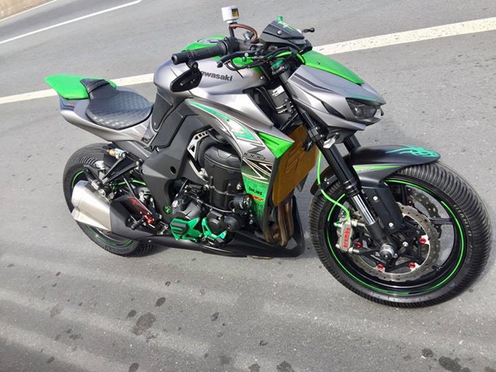 Kawasaki Z1000 sieu chat trong ban do full option cua biker Vinh Long - 2