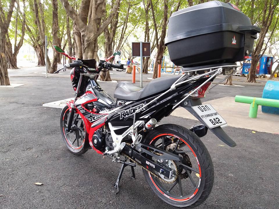 Don nhe Raider 150 theo style touring - 5