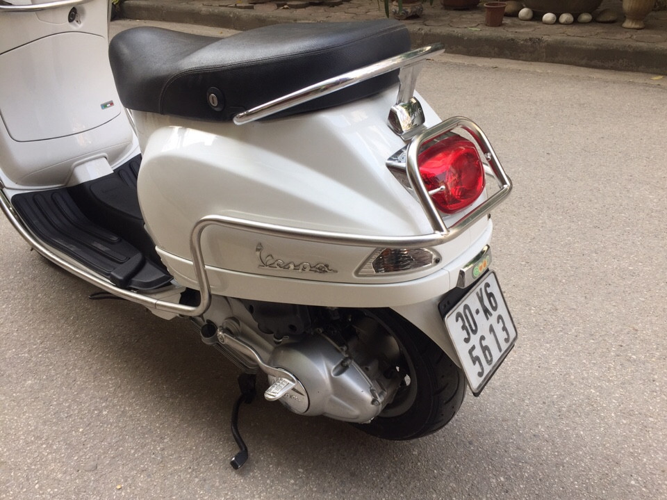 Ban xe Piaggio Lx 125 mau trang bien Hn 30L chinh chu ho so goc 24tr500 - 5