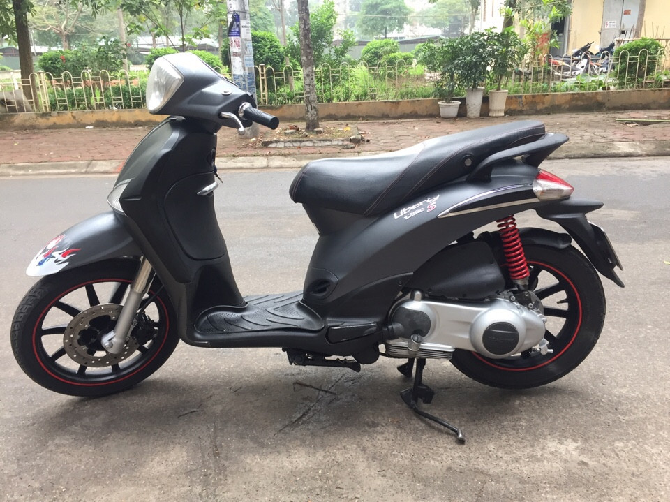 Can ban Piaggio Liberty S 2013 xam titan bien HN 29E con moi chinh chu it su dung - 3