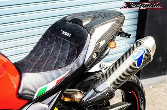 Ducati monster 795 ấn tượng trong bản độ trăm triệu của biker thái