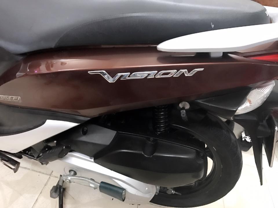 Honda vision 110fi nau cafe chinh chu bstp 19419 - 2