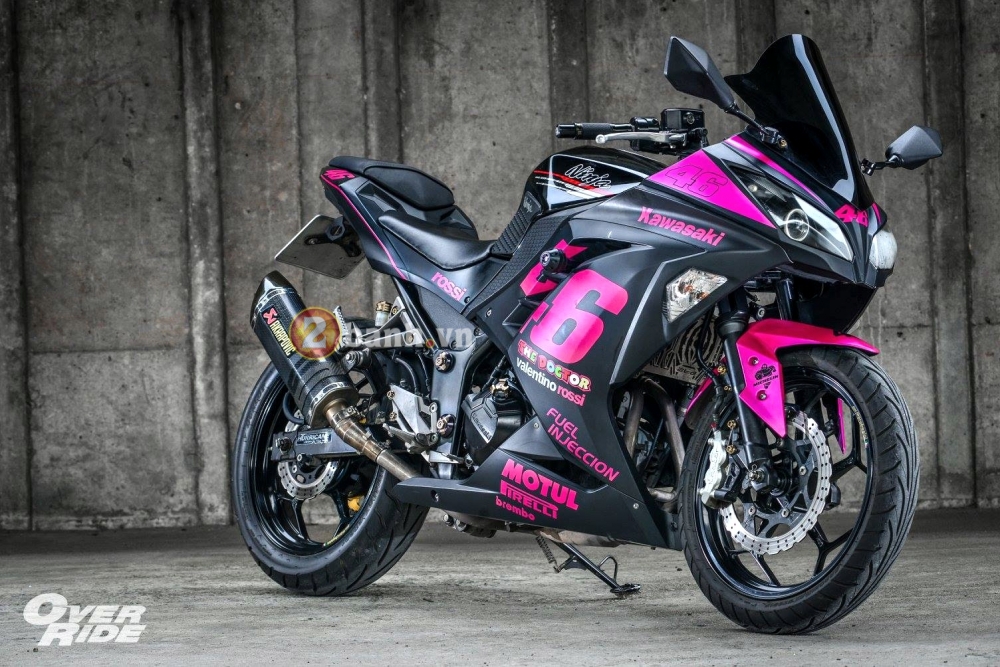 Kawasaki Ninja 300 sieu quyen ru voi phien ban Black Pink - 2