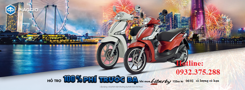 Xe vespa tra gop lai xuat 0 - 2