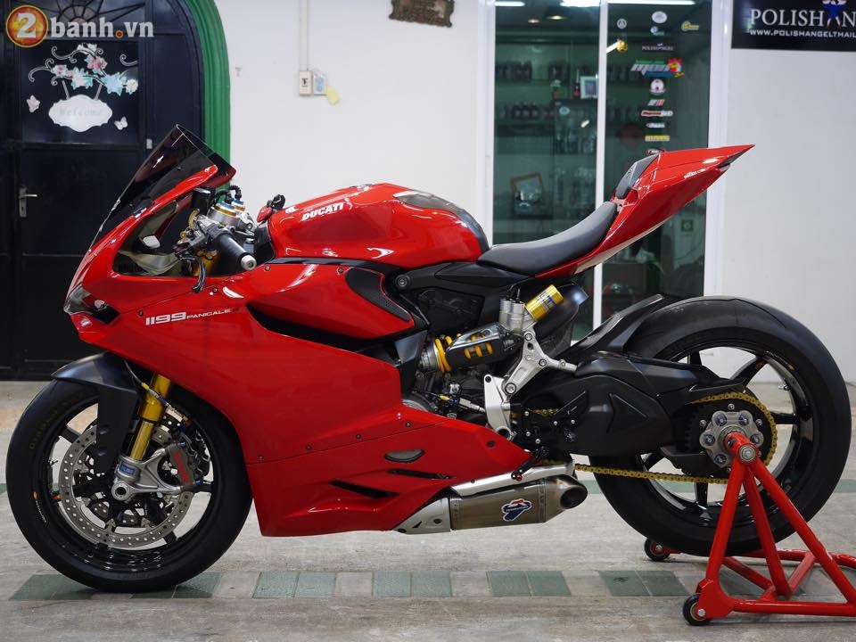 Ducati 1199 panigale s rực rỡ trong gói nâng cấp đắt tiền