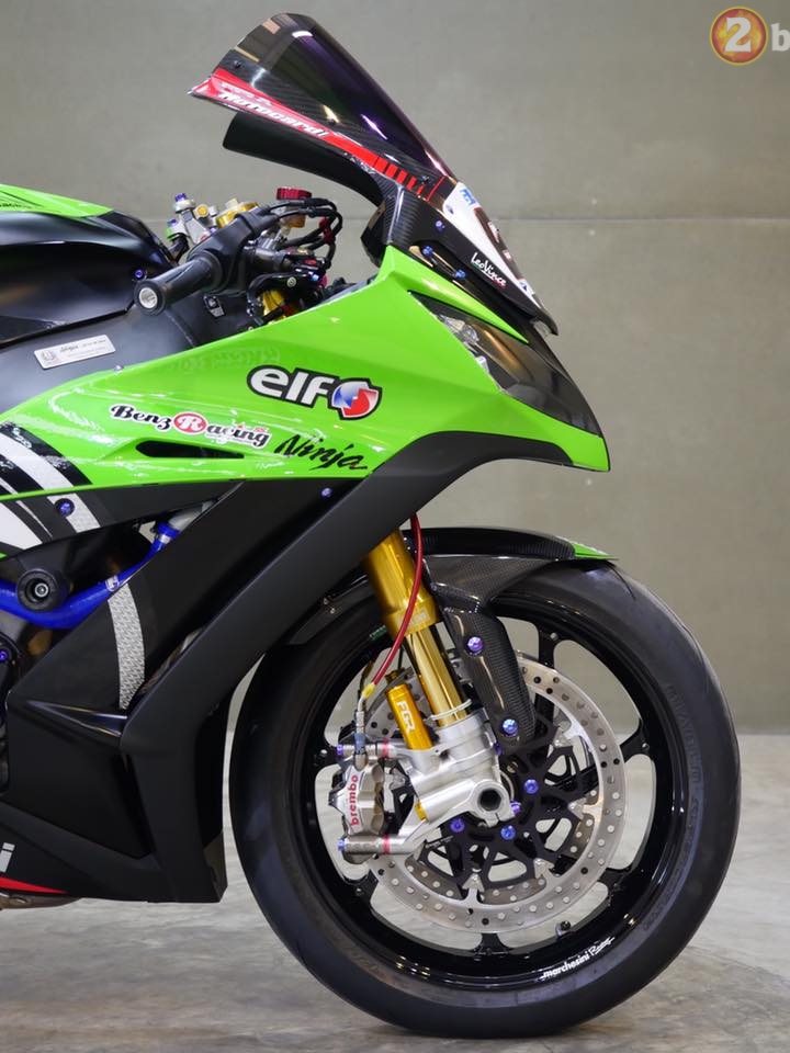 Kawasaki Ninja ZX10R sieu chat trong ban do duong dua WSBK - 5