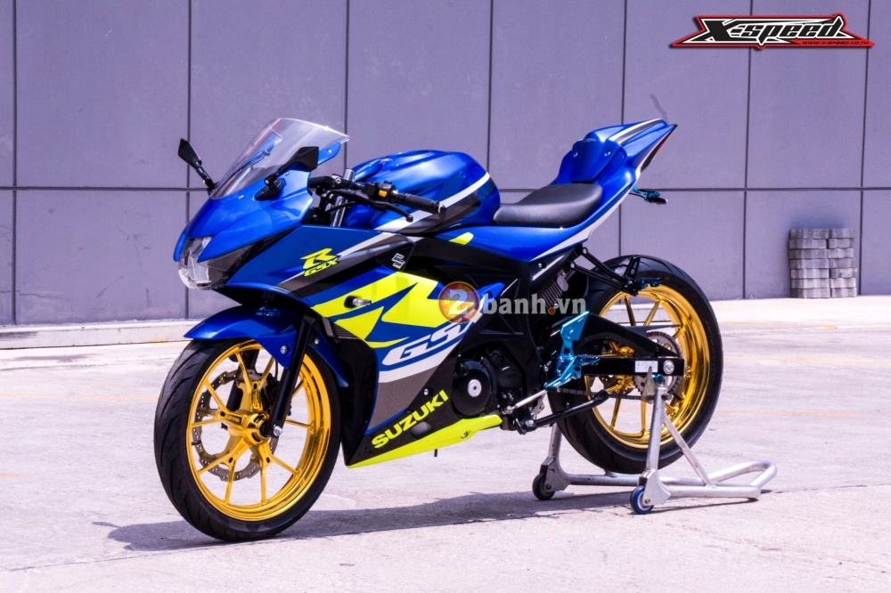 Suzuki GSXR150 day phong cach qua ban do cua biker Thai