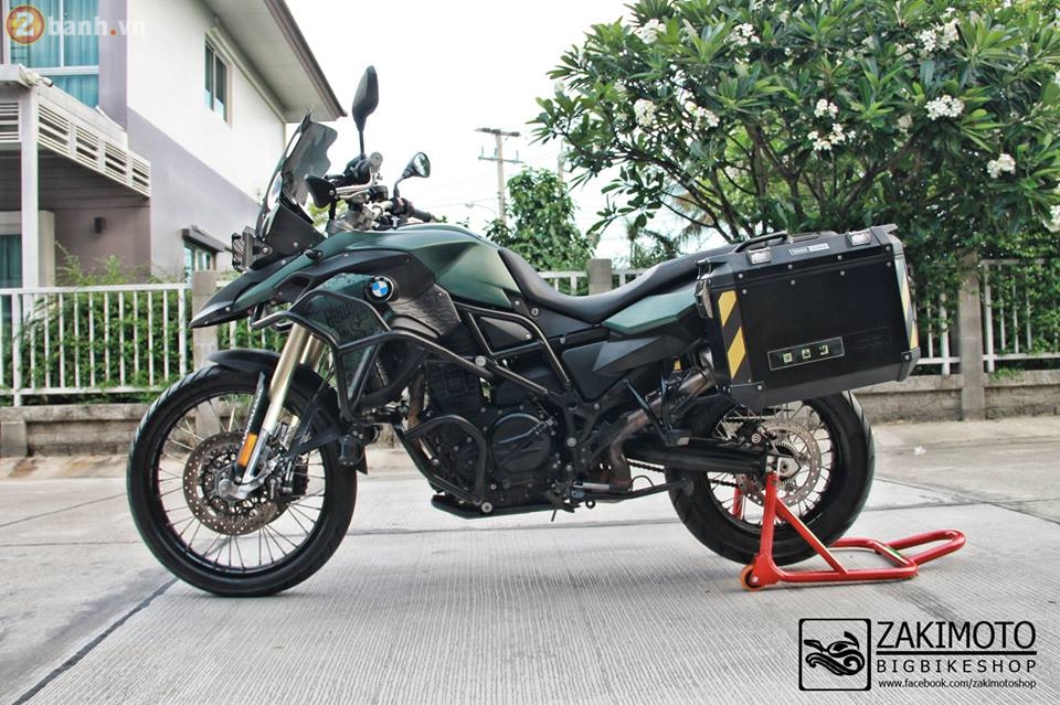 Xe phuot BMW F800GS cuc chat trong ban do day phong cach - 3