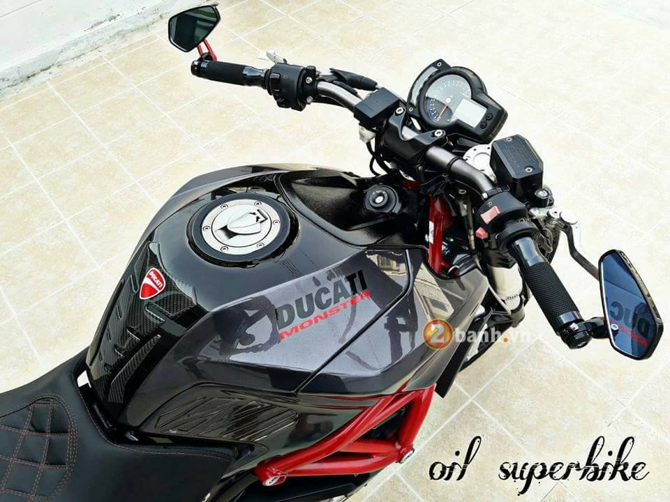 Benelli 600i lot xac day ngoan muc mang phong cach Ducati Monster - 4