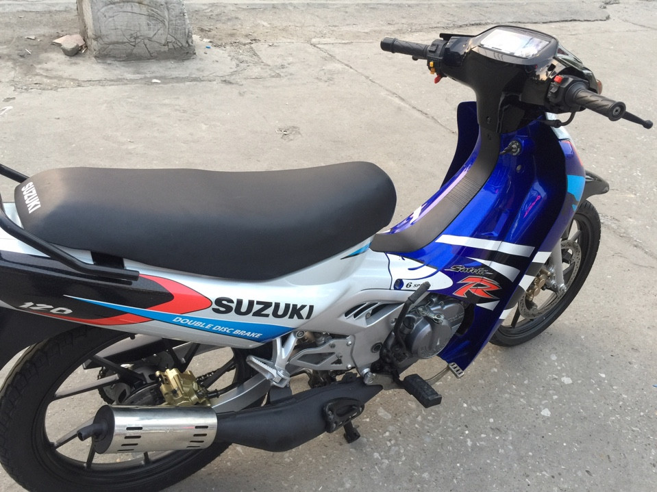 Can ban Suzuki Xipo SATRIA 6 so 120cc moi leng keng - 6