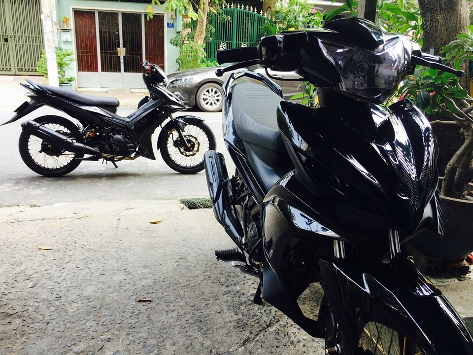 Exciter 135 do kieng phong cach Hac Cong Tu cua biker Q7 - 2