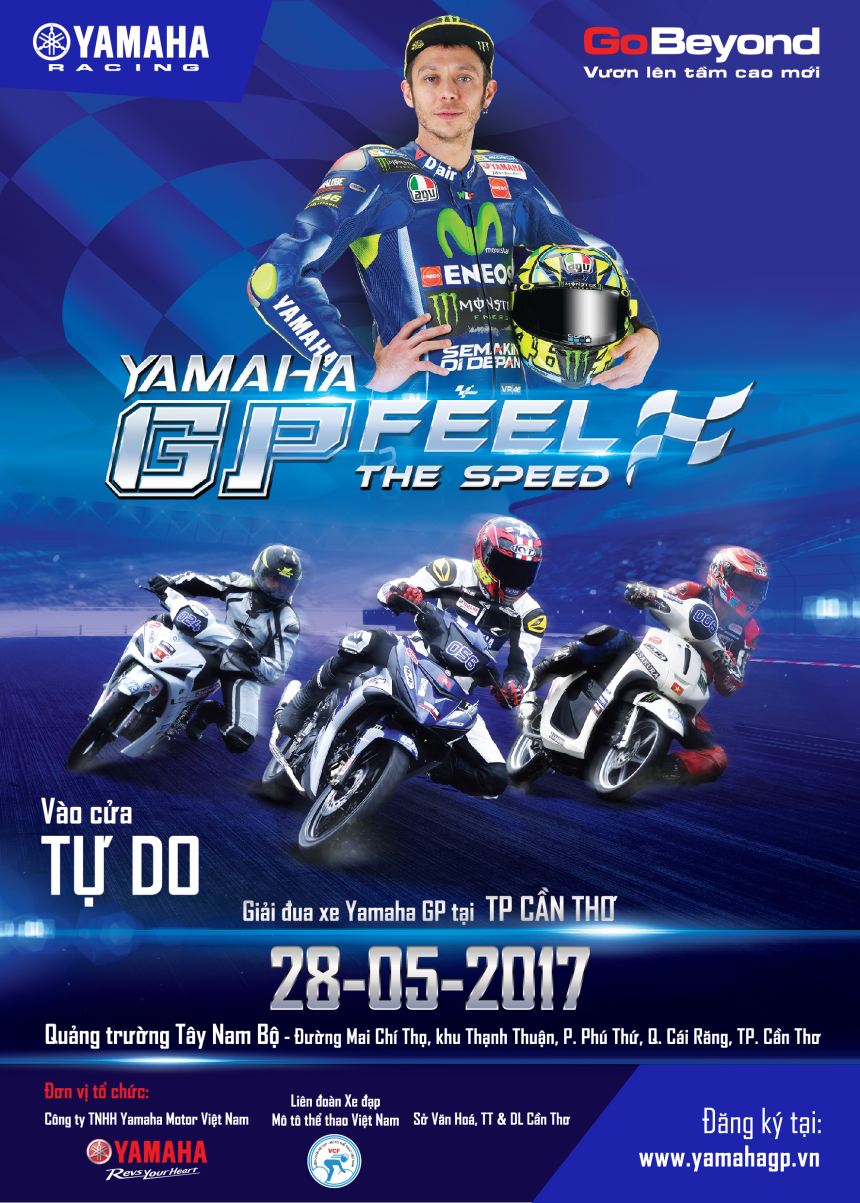 Khan gia Can Tho thich thu voi giai dua xe Yamaha GP 2017 - 3