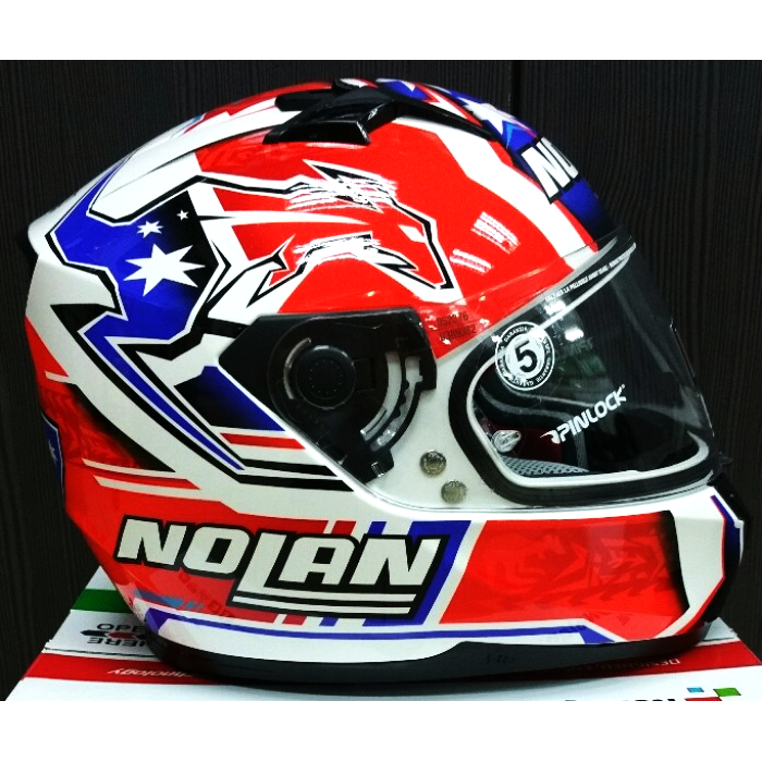 Motorush299 Mu bao hiem Nolan N64 Stoner Vinh danh Casey Stoner nha vo dich MotoGP - 4