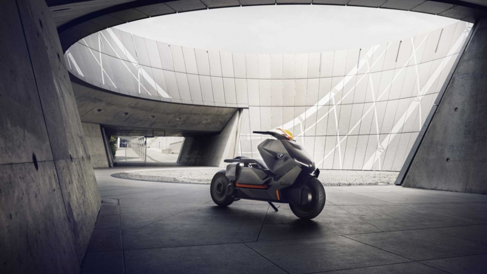 BMW Concept Link scooter dien den tu tuong lai - 8