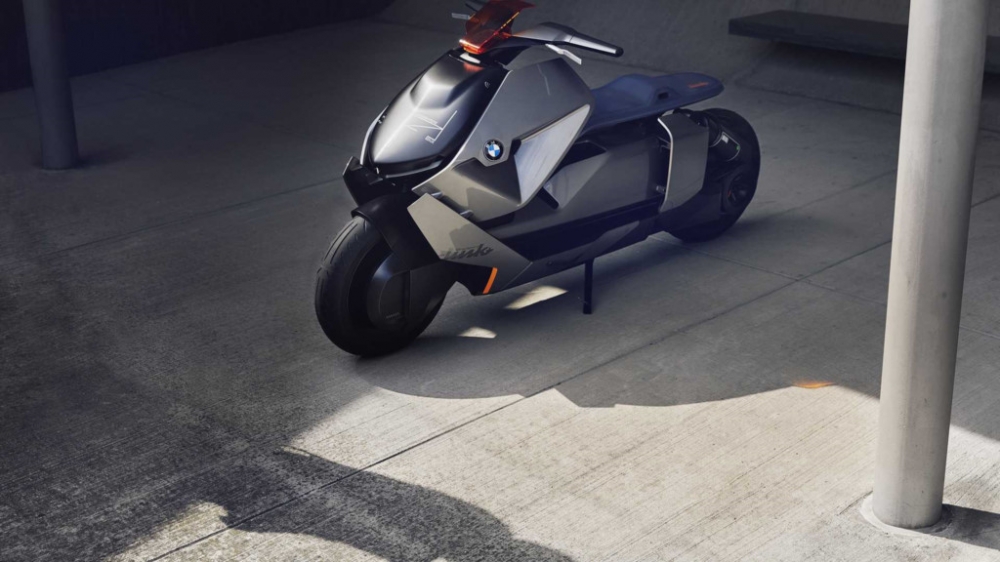 BMW Concept Link scooter dien den tu tuong lai - 7