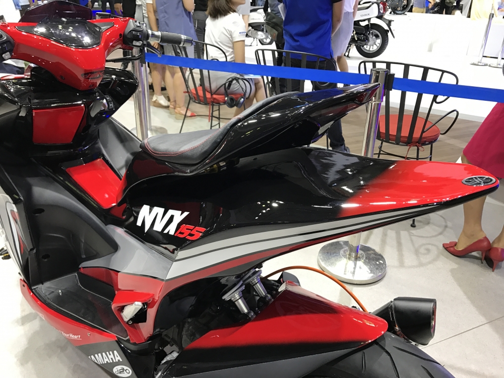 Yamaha NVX 155 do bien hinh tu Phillippines ve trung bay o motorshow - 8