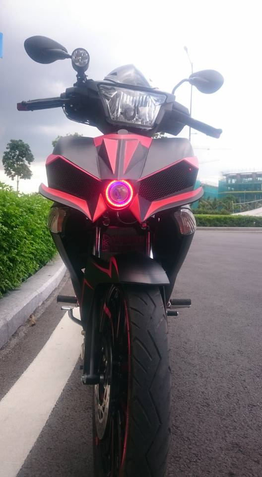 Exciter 150cc mang phong cach H2 huyen thoai - 3