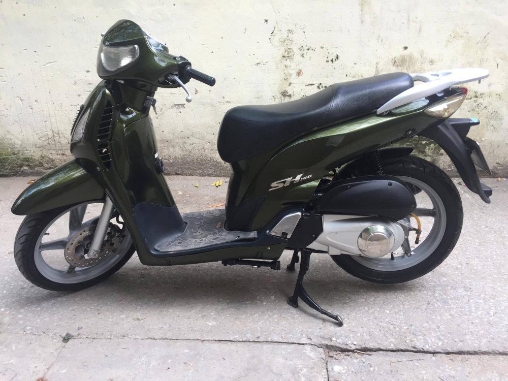 honda SH150 Thuong 2005 btp 29U7 6600mau Xanh ban 31 trieu con rat tot nguyen thuy - 4