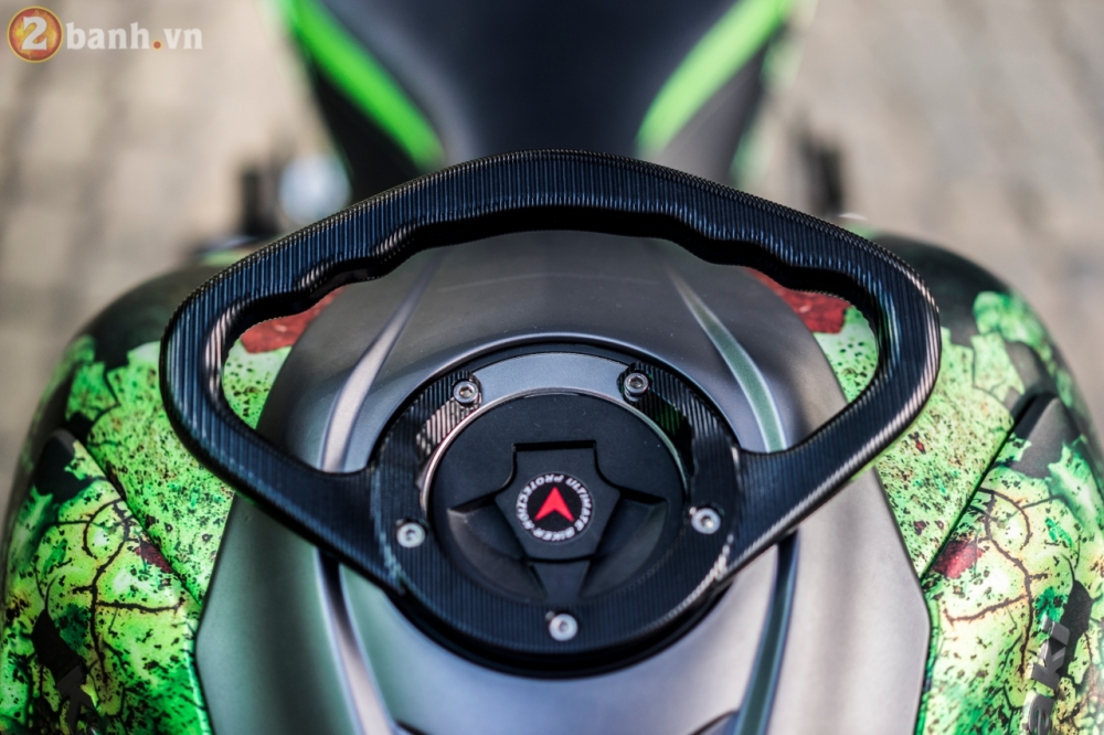 Kawasaki z1000 đầy đẳng cấp mang phong cách rust green