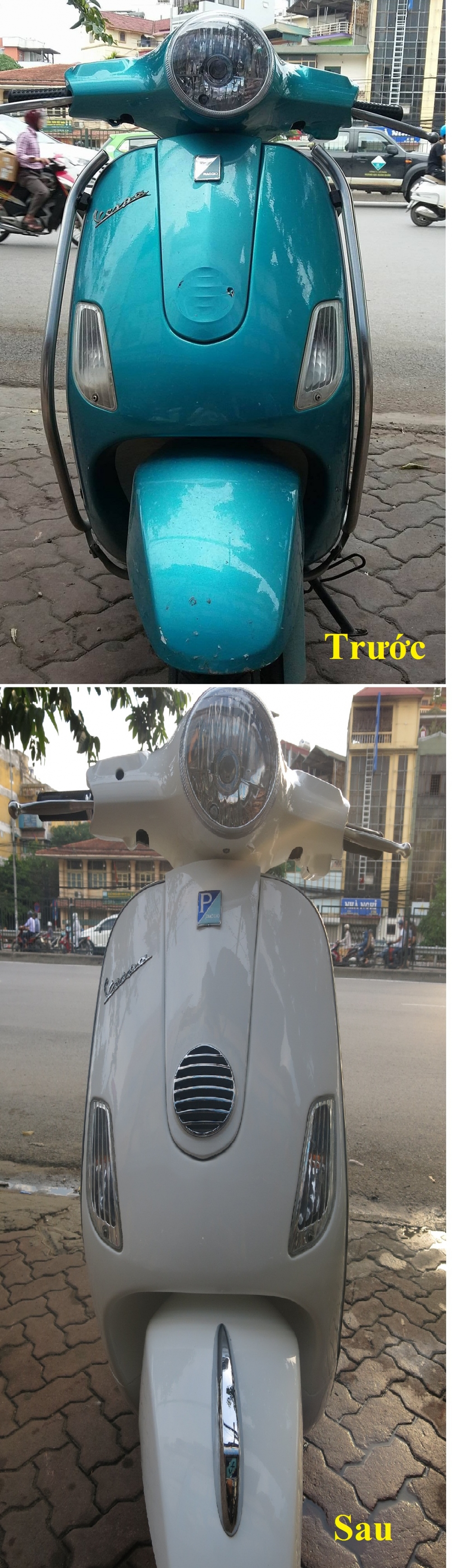 Dich vu son xe Vespa chuyen nghiep nhat Thanh Pho HA NOI - 4