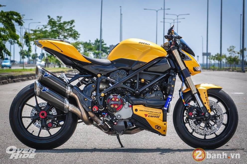 Ducati streetfighter 848 anh da vàng đầy phong cách và đẳng cấp
