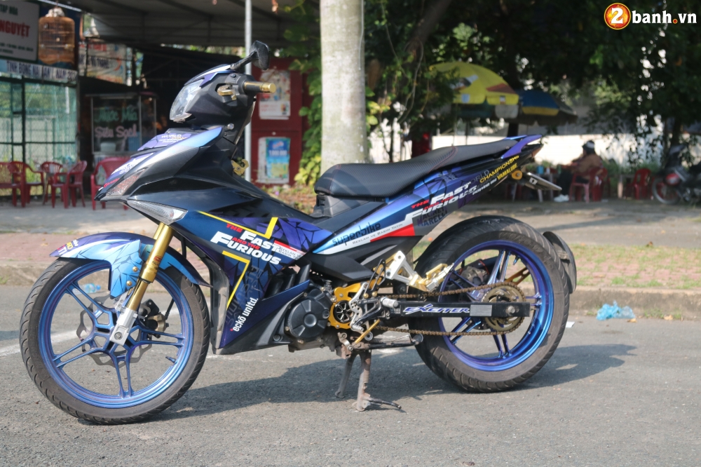 Exciter 150 kieng nhe an tuong voi bo canh Fast and Furious - 5