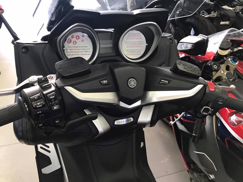 Hang ve Yamaha Tmax 750 2017 MAU Moi cuc dep xe full options chau au - 3