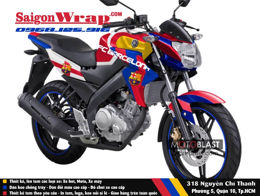 Tem Che FZ 150 SaiGonWrapCom Do Tem Xe Chuyen Nghiep - 14