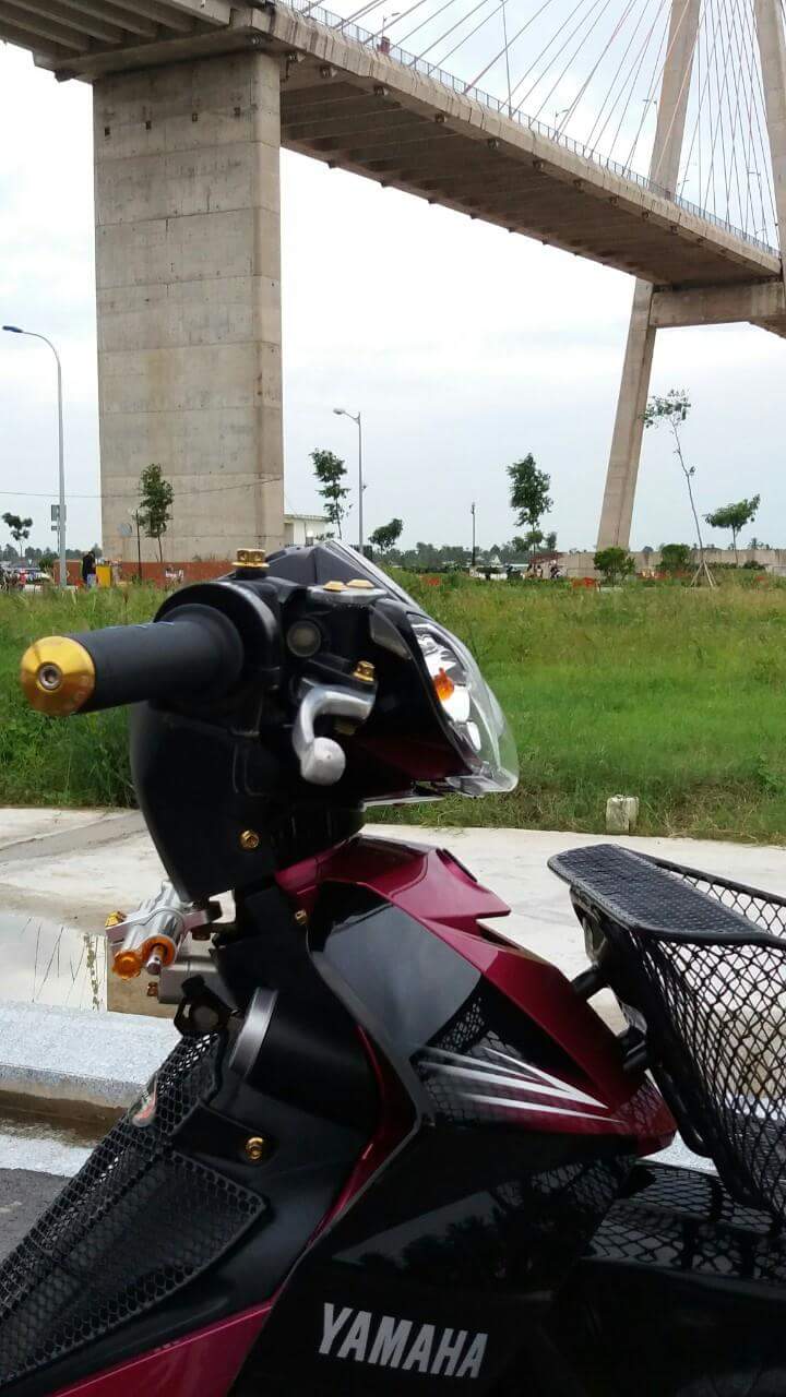 Sirius Spark Nano den tu mot Biker Sirius Tien Giang mien Tay song nuoc - 4