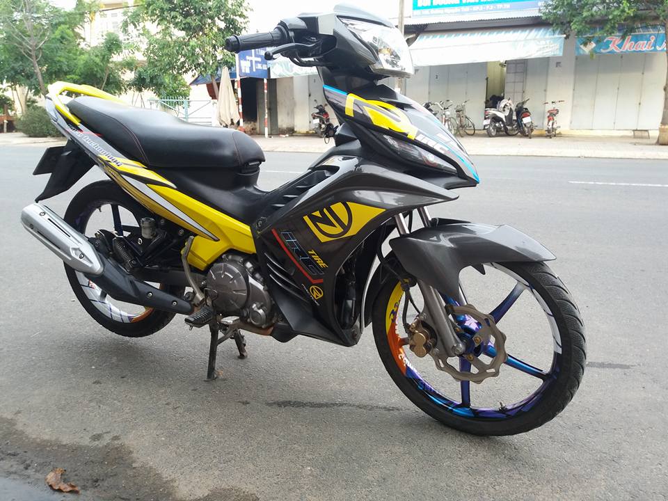 Exciter 135 nhe nhang tao buc pha cua biker Tay Ninh