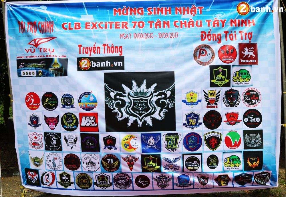 Club Exciter 70 Tan Chau Tay Ninh nhin lai chang duong II nam da qua - 2