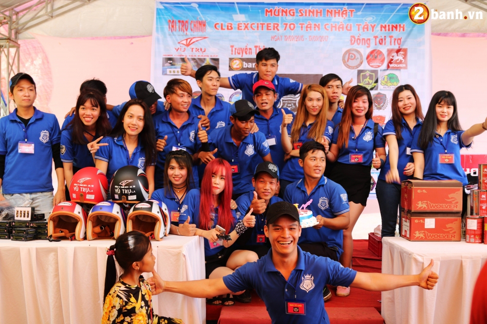Club Exciter 70 Tan Chau Tay Ninh nhin lai chang duong II nam da qua - 26