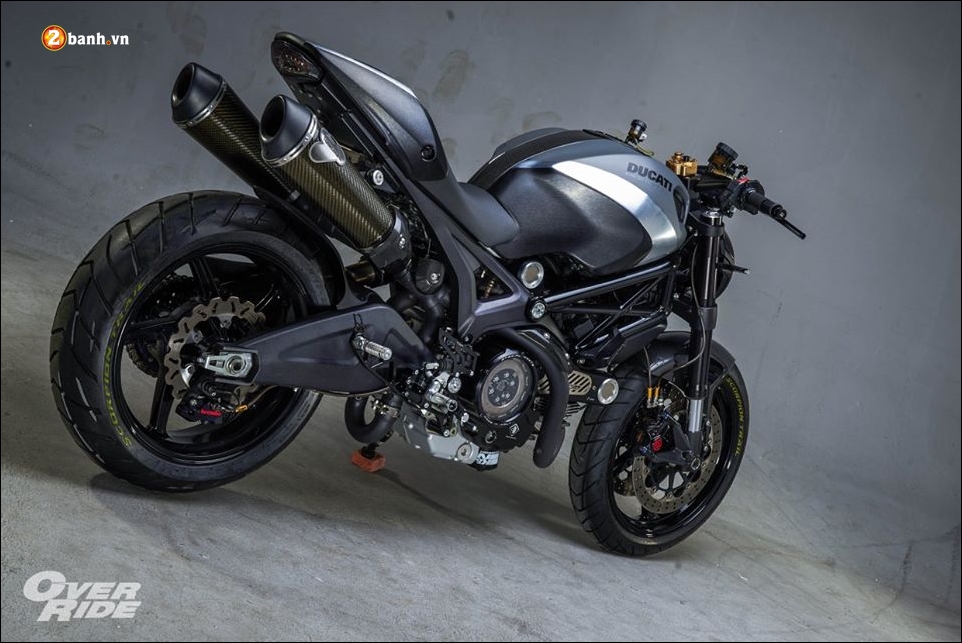 Ducati Monster 795 do tao bao cung y tuong Black Demon - 14