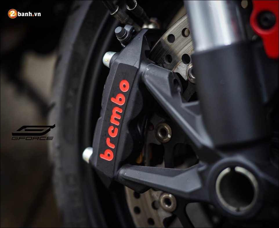 Ducati monster 821 độ chuẩn từng centimet đầy lôi cuốn