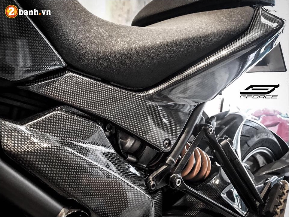 Ducati MultiStrada 1200 S do hao nhoang cung cong nghe Carbon - 7