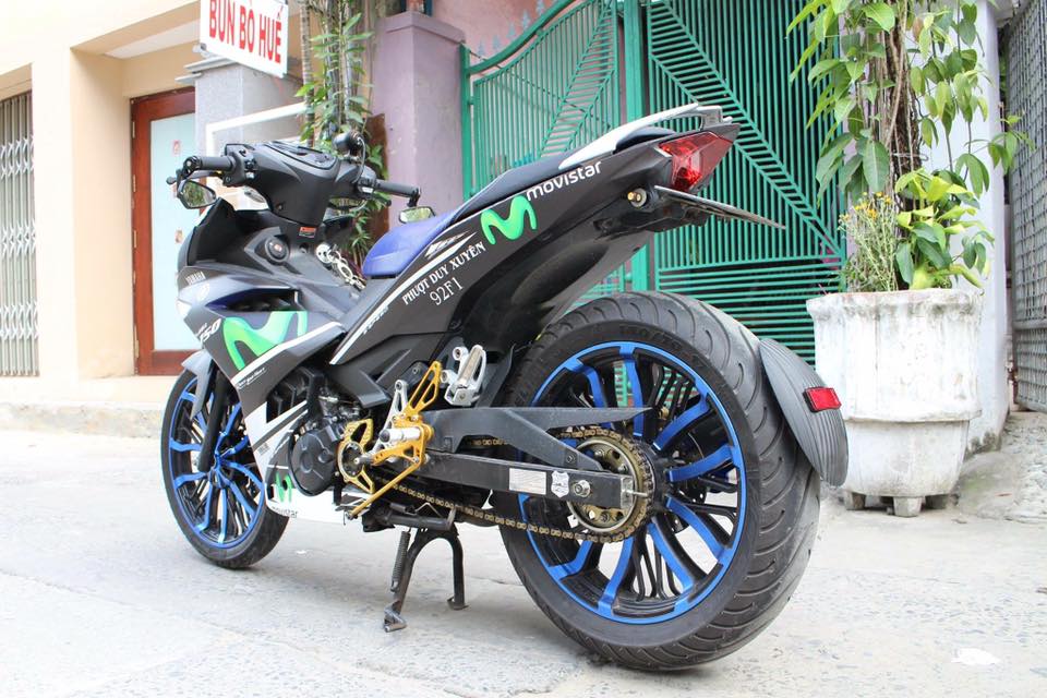 Exciter 150 do kieng buc pha phien ban Movistar cua Biker Da Nang - 3