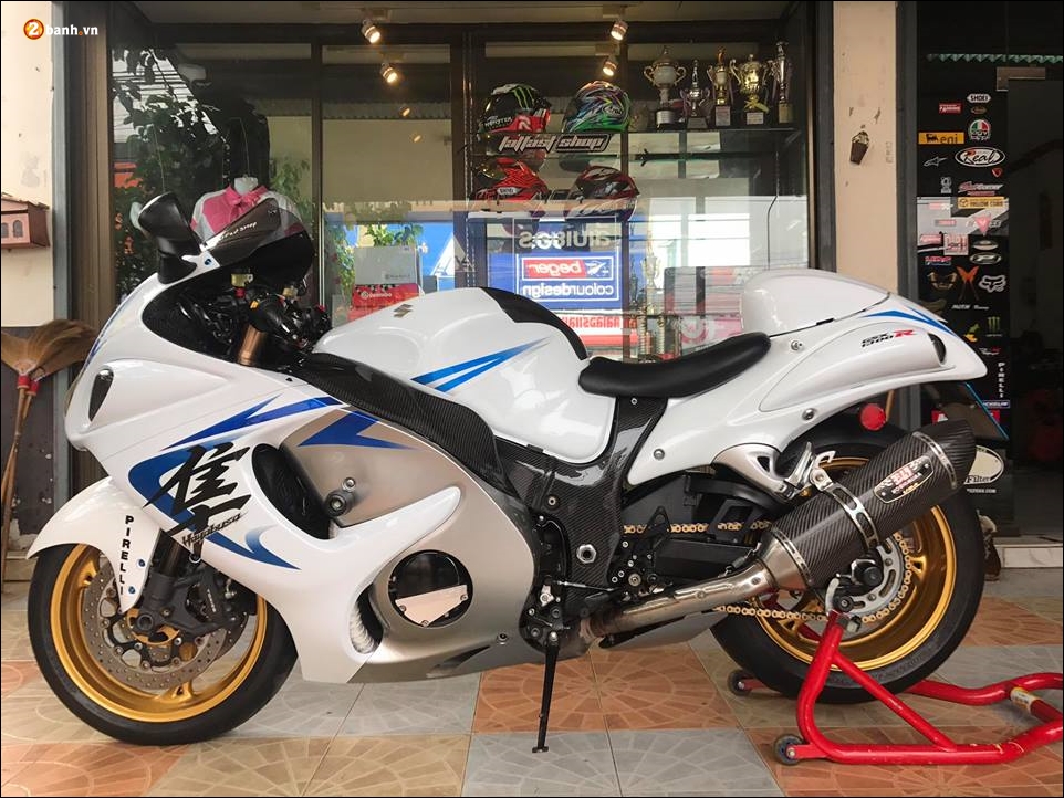 Suzuki Hayabusa do than gio hao nhoang qua cong nghe Carbon - 13