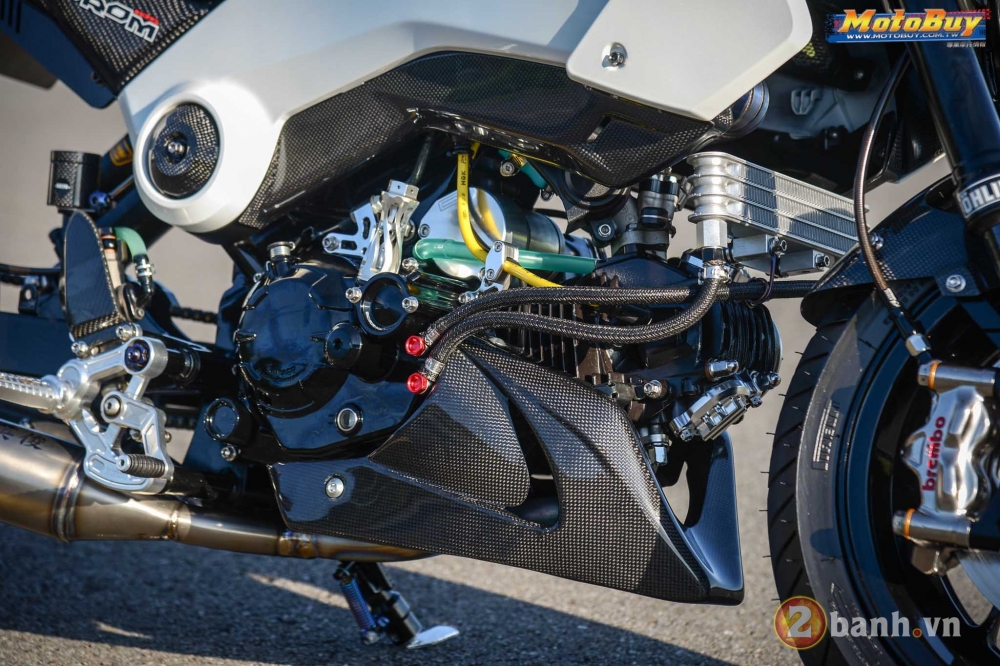 Honda MSX ban do khung ve hieu nang lan cong suat cua biker xu Dai - 15