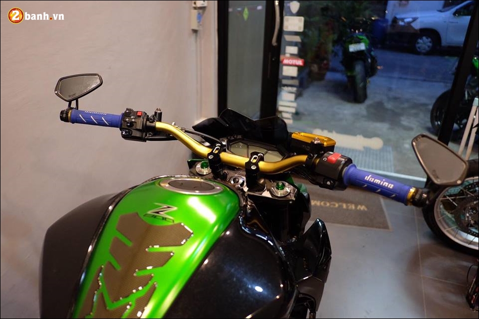 Kawasaki z800 độ đơn giản đầy tinh tế từ biker thái
