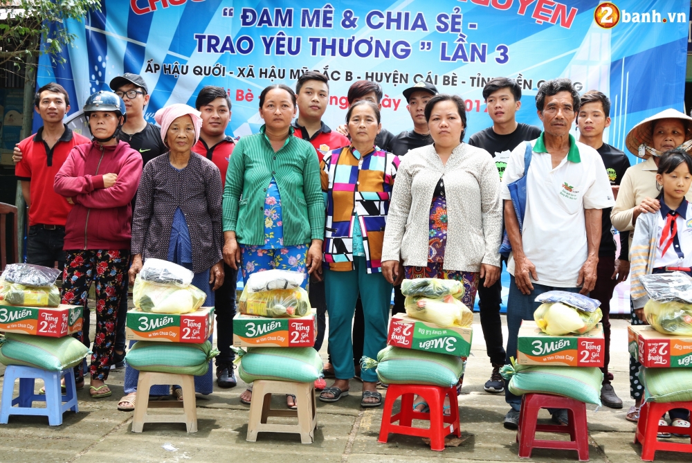 Team Exciter Volunteer HCM Dam me chia se trao yeu thuong lan III - 28