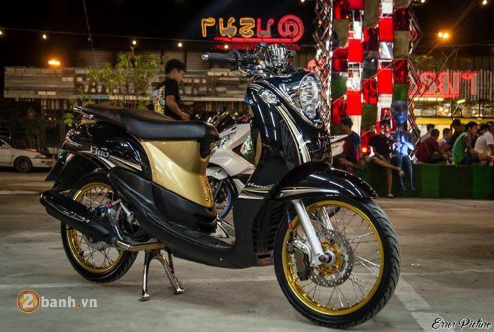 Yamaha Fino voi ban do nghin do day an tuong cua biker Thai Lan - 2