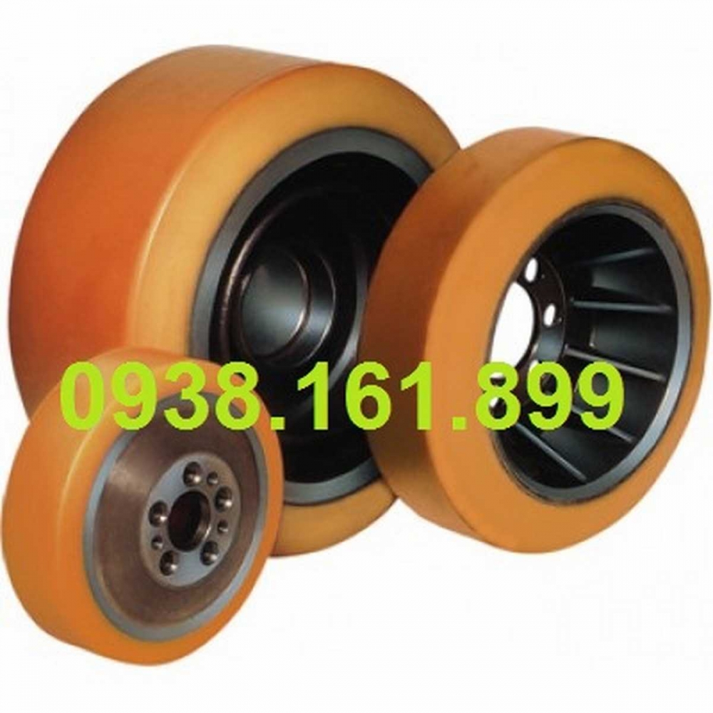 Banh xe nang dien PU Banh tai xe nang dien BT16 Load Wheel 16 ton - 4