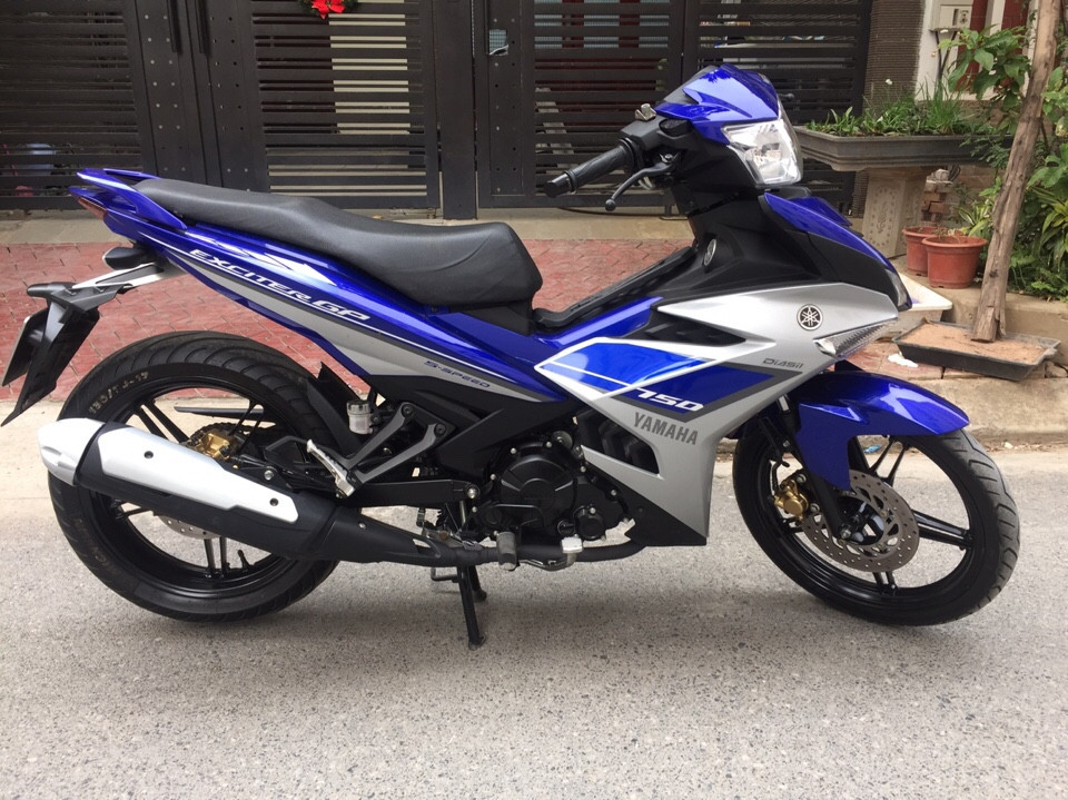 Can ban Yamaha Exciter150 Fi xanh GP 2016 chinh chu - 4
