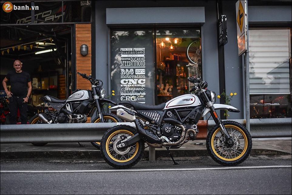 Ducati scrambler Desert sled dep me ly qua tay do Mugello danh tieng - 3