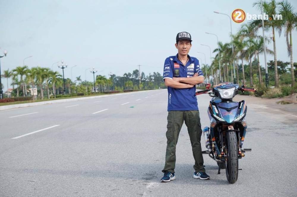 Exciter 150 do kieng sieu ngau day an tuong cua biker Thanh Hoa - 12